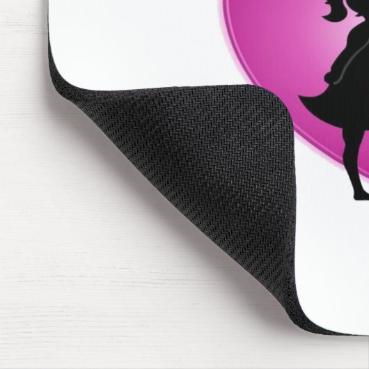 Ich Liebe Sie Mousepad (Ecke)