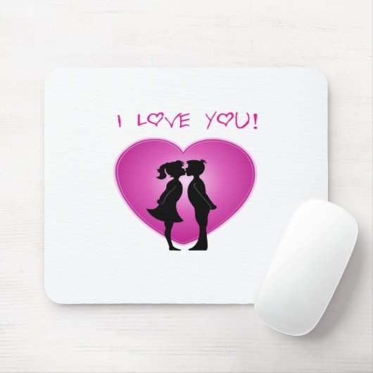 Ich Liebe Sie Mousepad (Mit Mouse)