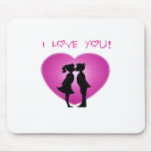 Ich Liebe Sie Mousepad (Vorne)
