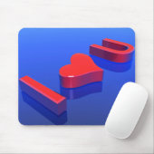 Ich Liebe Sie Mousepad (Mit Mouse)