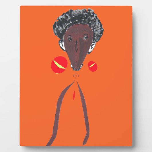 Ich Liebe Sie Nakupenda Swahili Fotoplatte (Vorderseite)