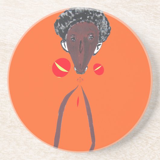 Ich Liebe Sie Nakupenda Swahili Getränkeuntersetzer (Vorne)