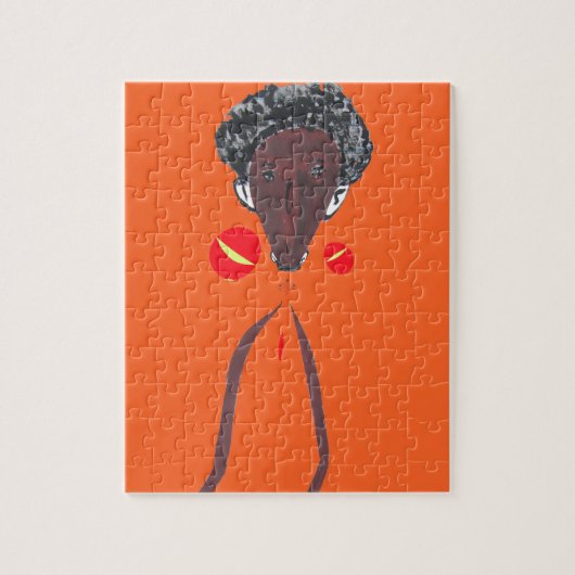 Ich Liebe Sie Nakupenda Swahili Puzzle (Vertikal)