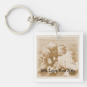 Ich Liebe Sie Nan Keyring Schlüsselanhänger