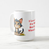 Ich Liebe Sie nicht nur Kaffeetasse (Vorderseite Links)