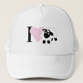 Ich Liebe Sie Niedlich Cartoon Trucker Hat Truckerkappe