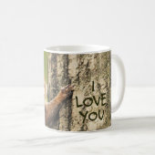 Ich Liebe Sie Niedliche Eichhörnchen Kletterbaum F Kaffeetasse (VorderseiteRechts)