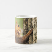 Ich Liebe Sie Niedliche Eichhörnchen Kletterbaum F Kaffeetasse (Mittel)