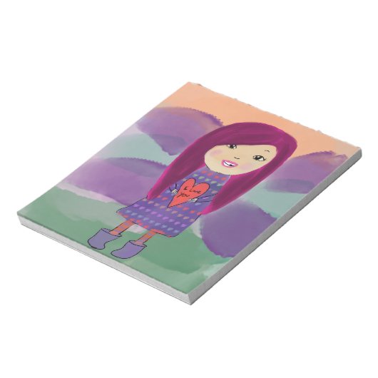 Ich Liebe Sie Notizblock (Rotiert)