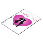 Ich Liebe Sie Notizblock (Linke Seite)