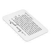 Ich Liebe Sie, ohne zu wissen, wie oder wann Pablo Magnet (Rechte Seite)