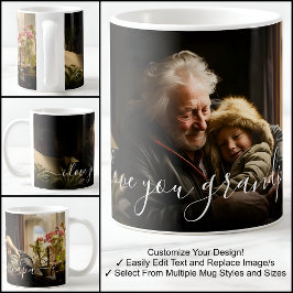 Ich Liebe Sie Opa Schöne Fotovorlage Text Kaffeetasse