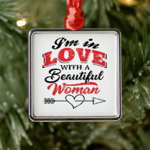 Ich Liebe Sie Ornament Aus Metall