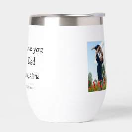 Ich Liebe, Sie Papa den Tag elegant fügen Foto-Tex