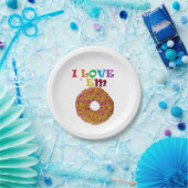 Ich Liebe sie! Pappteller (Party)
