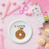 Ich Liebe sie! Pappteller (Party)