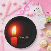 Ich Liebe Sie Pappteller (Party)