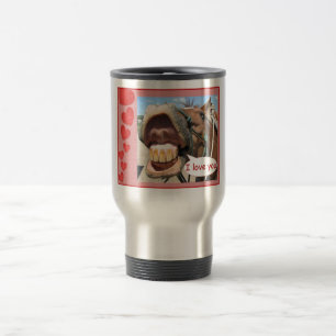 "Ich Liebe Sie" Pferdereise-Tasse kundengerecht Reisebecher