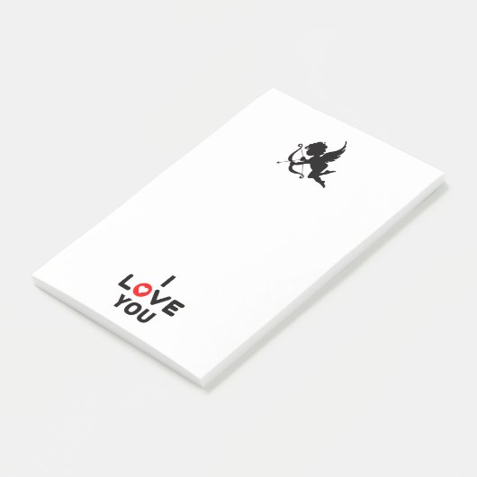 Ich Liebe Sie Post-It-Notes Post-it Klebezettel (angewinkelt)