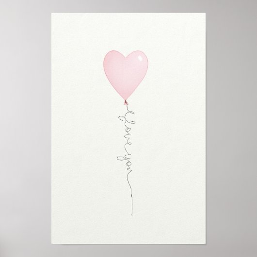 Ich Liebe Sie Poster (Vorne)