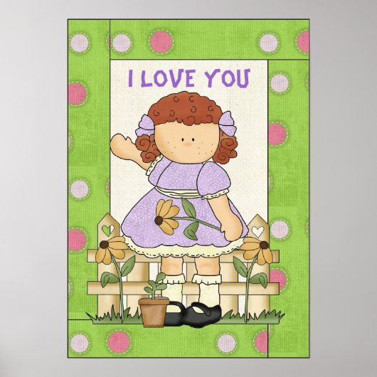 Ich Liebe Sie Poster (Vorne)