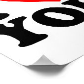 Ich Liebe Sie Poster (Ecke)