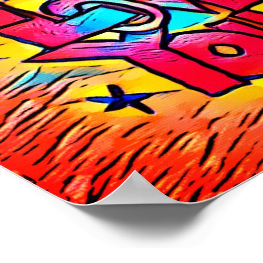 Ich Liebe Sie Poster (Ecke)