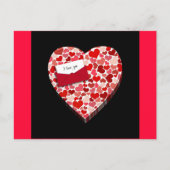 Ich Liebe Sie Postkarte (Vorderseite)