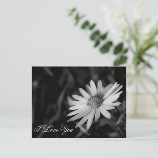 Ich Liebe Sie Postkarte (Stehend Vorderseite)