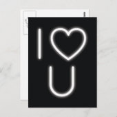 Ich Liebe Sie Postkarte (Vorne/Hinten)