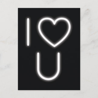Ich Liebe Sie Postkarte