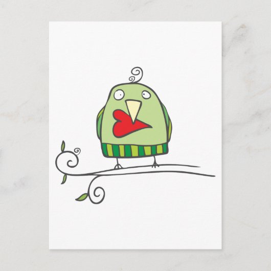 Ich Liebe Sie Postkarte (Vorderseite)