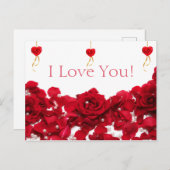 Ich Liebe Sie Postkarte (Vorne/Hinten)