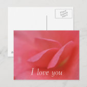 Ich Liebe Sie Postkarte (Vorne/Hinten)
