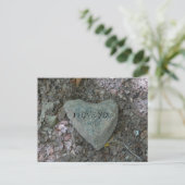 Ich Liebe Sie Postkarte (Stehend Vorderseite)