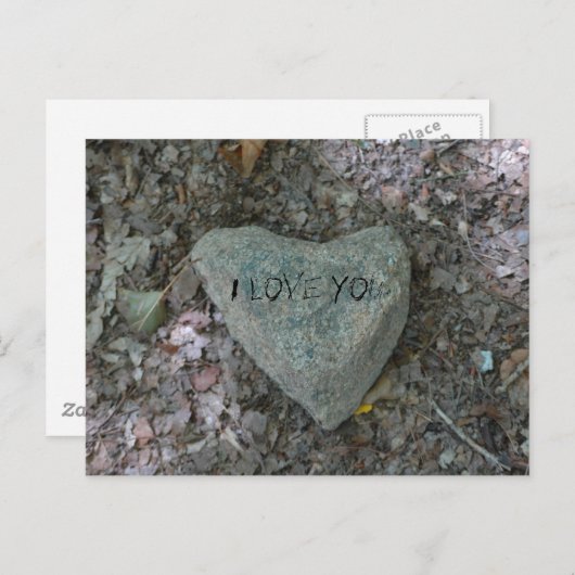 Ich Liebe Sie Postkarte (Vorne/Hinten)