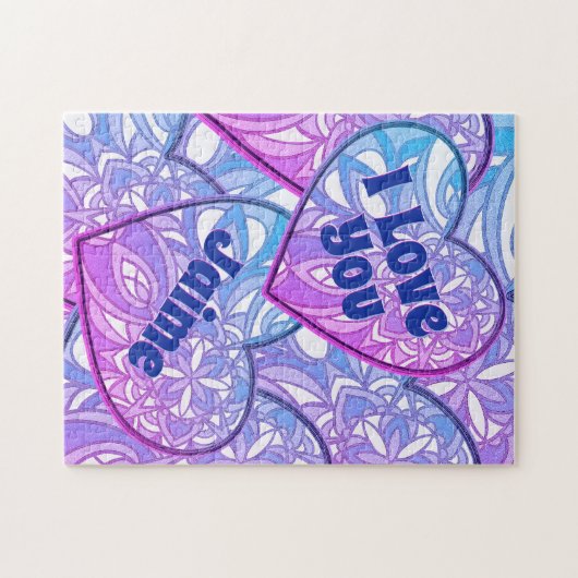 Ich Liebe Sie Puzzle (Horizontal)