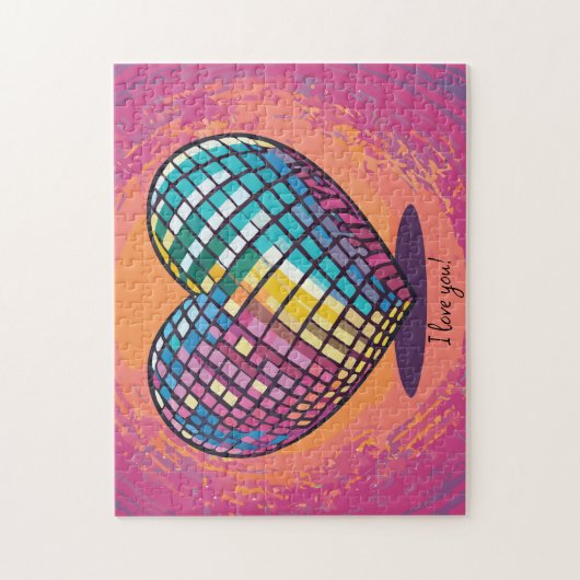 Ich Liebe Sie Puzzle (Vertikal)