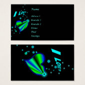 Ich Liebe Sie, Regenbogenherz mit Sternen auf schw (Vorne & Hinten)