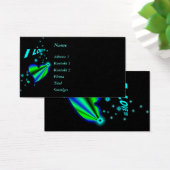 Ich Liebe Sie, Regenbogenherz mit Sternen auf schw (Schreibtisch)