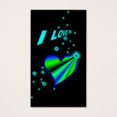 Ich Liebe Sie, Regenbogenherz mit Sternen auf schw (Rückseite)