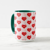 Ich Liebe Sie - Romantische Tasse (Vorderseite Links)