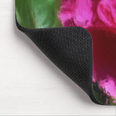 Ich Liebe Sie rosa Rose Mousepad (Ecke)