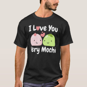 Ich Liebe Sie sehr Mochi Sorbet Popsicle Ice Creme T-Shirt