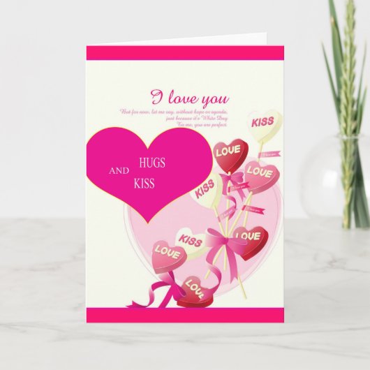 ICH LIEBE SIE SEHR ( MOJISOLA A GBADAMOSI) KARTE (Vorderseite)