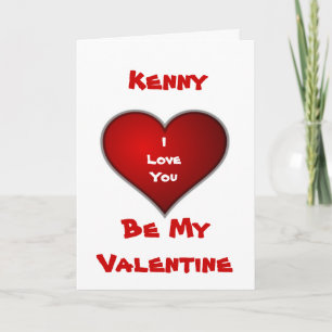 Ich Liebe Sie - sein Sie mein Valentinin Feiertagskarte