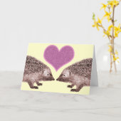 Ich Liebe Sie selbst, wenn Sie zwei prickelnde Ige Karte (Gelbe Blume)