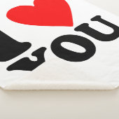 Ich Liebe Sie Sherpadecke (3/4)