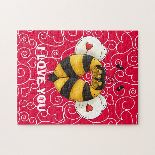 Ich Liebe, Sie sind verwirrt Puzzle (Horizontal)