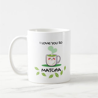 Ich Liebe Sie so Matcha Tasse
